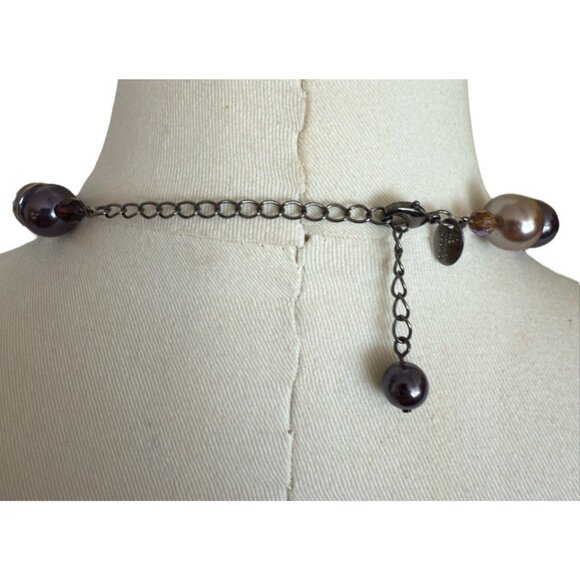 Lia Sophia Multicolored Beaded Adjustable Length Necklace - Picture 3 of 5